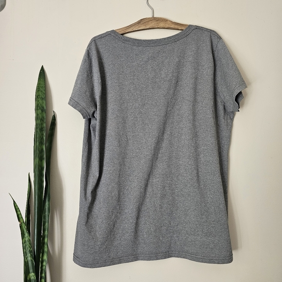 DISNEY | Grey & Red “Born Disney Raised Disney” Sparkle Tee Shirt – Women’s 2X - Picture 4 of 4